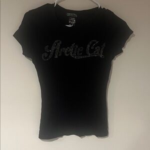 Arctic Cat Women's Black Short Sleeve Tee